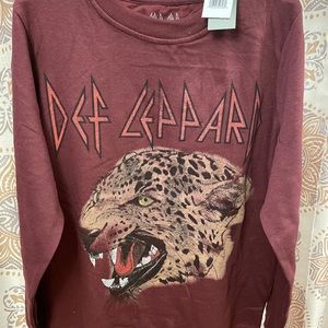 Def Leppard sweatshirt Medium